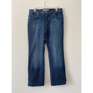 Too She She Women’s Size 8 Regular Straight Blue Denim Jeans 33x26